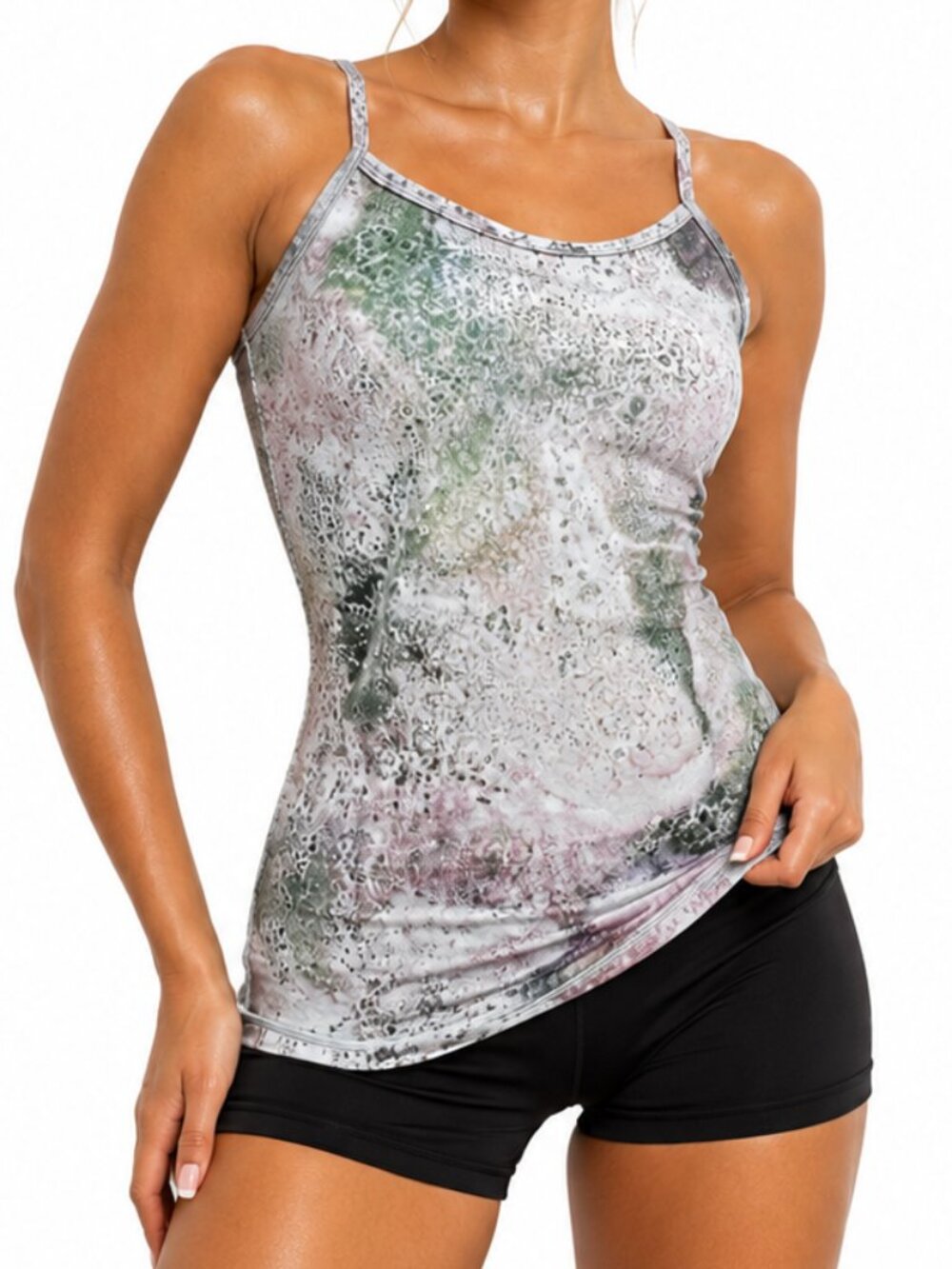 LULULEMON Size 6 Cami Tank Top‎ Cool Racerback Sugar Crush Yoga Running Fitness